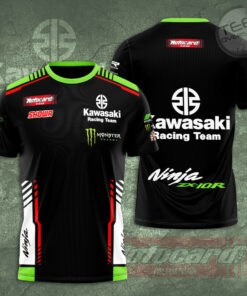 Kawasaki Racing Team 3D Apparels S9 T shirt