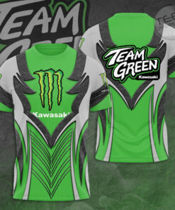 Kawasaki Racing Team 3D T shirt S4