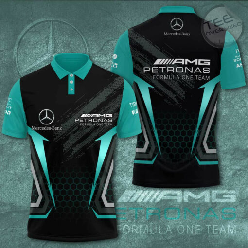 Mercedes AMG Petronas F1 Team 3D Apparels S38 Polo