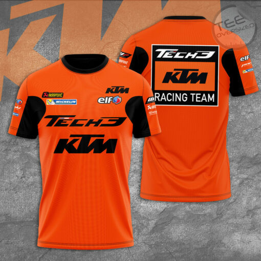 Tech3 KTM Factory Racing T shirt Red Bull KTM Tech3 T shirt Tech3 E Racing T shirt