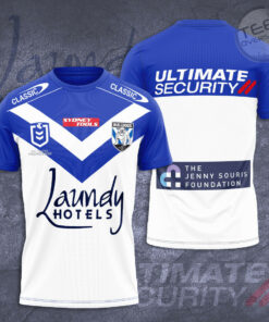 Canterbury Bankstown Bulldogs 3D T shirt