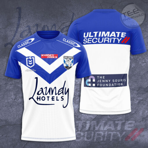 Canterbury Bankstown Bulldogs 3D T shirt