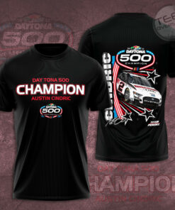 Daytona 500 3D Black T shirt