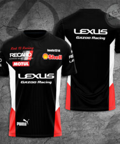 Lexus Gazoo Racing 3D T shirt