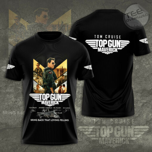 Top Gun maverick 3d T Shirt Oversized Tee Size big Plus Size Clothing