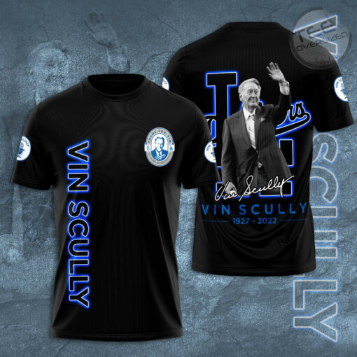 Vin Scully 3D T shirt