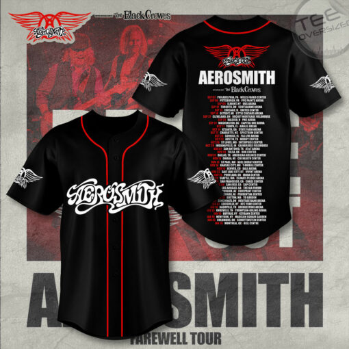 Aerosmith baseball jersey OVS22923S5