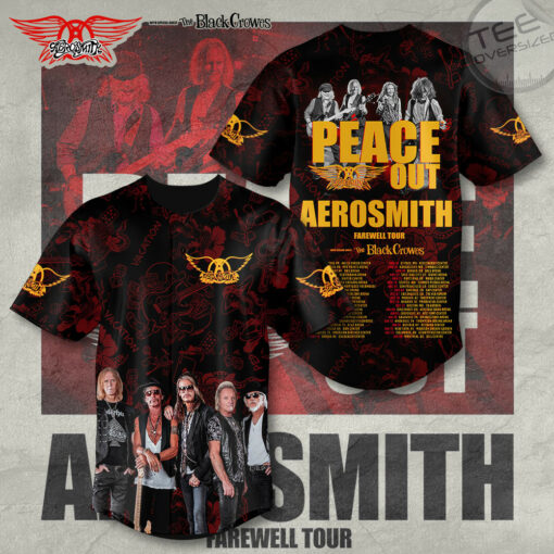 Aerosmith jersey shirt OVS09923S3