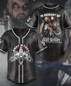 Bray Wyatt baseball jersey OVS25923S1