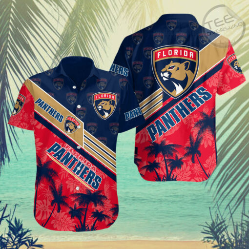 Florida Panthers Hawaiian Shirt OVS07923S4