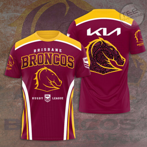 Brisbane Broncos T shirt OVS041023S4