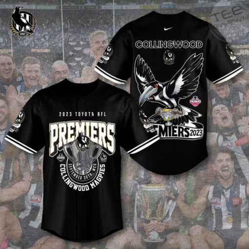 AFL Premiers Collingwood FC baseball jersey OVS271023S1