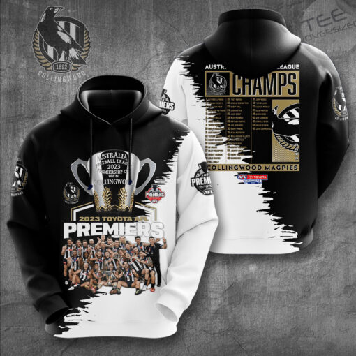 Collingwood FC Afl Premiers hoodie OVS281023S1