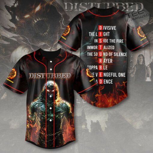 Disturbed jersey OVS1223ZP