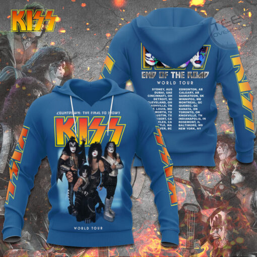 Kiss Band End of the Road World Tour Hoodie OVS211123S4