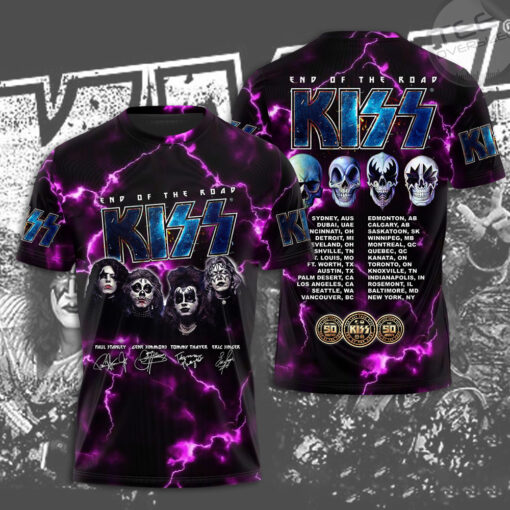 Kiss Band T shirt OVS231123S1