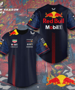 Red Bull Racing F1 baseball jersey OVS141023S2