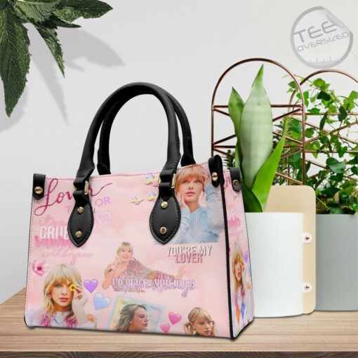 Taylor Swift Leather Handbag OVS1223ZR Black