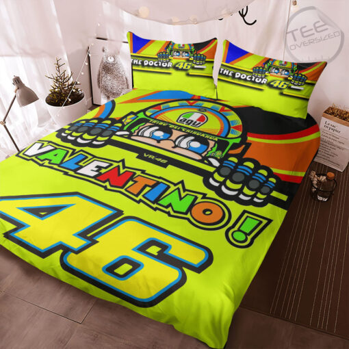 VR46 Valentino Rossi luxury bedding set OVS231023S3 img