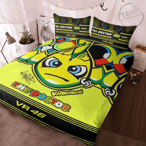 Valentino Rossi VR46 luxury bedding set OVS231023S1