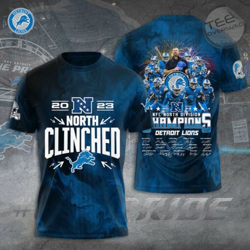 Detroit Lions T shirt OVS0124ZW