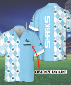 Personalized Cronulla Sutherland Sharks Hawaiian Shirt OVS0124J