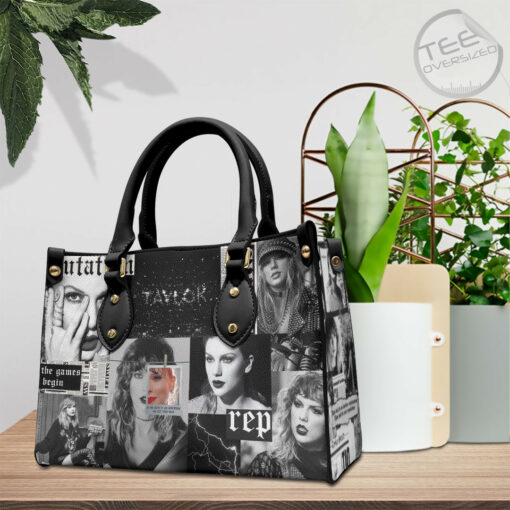 Taylor Swift Leather Handbag OVS0124N Black