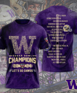 Washington Huskies Football T shirt OVS012SK