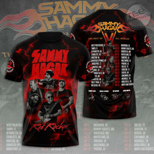 Sammy Hagar T shirt OVS0224SX