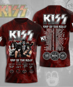 Kiss Band End of the Road World Tour T shirt OVS0324V