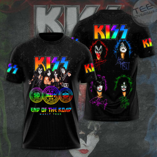 Kiss Band T shirt OVS0324SA