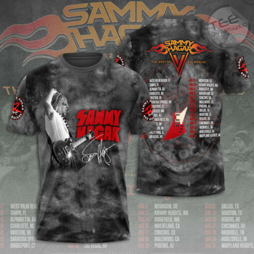 Sammy Hagar Grey T shirt OVS0324SK