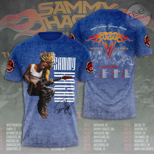 Sammy Hagar T shirt OVS0324SC