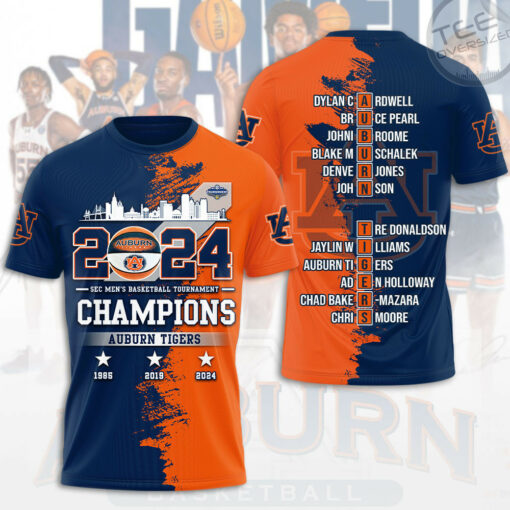 Auburn Tigers 2024 T shirt OVS0424ZB