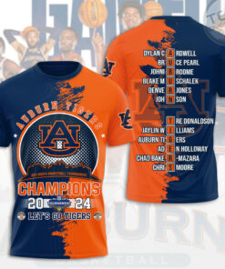 Auburn Tigers Lets Go T shirt OVS0424ZE