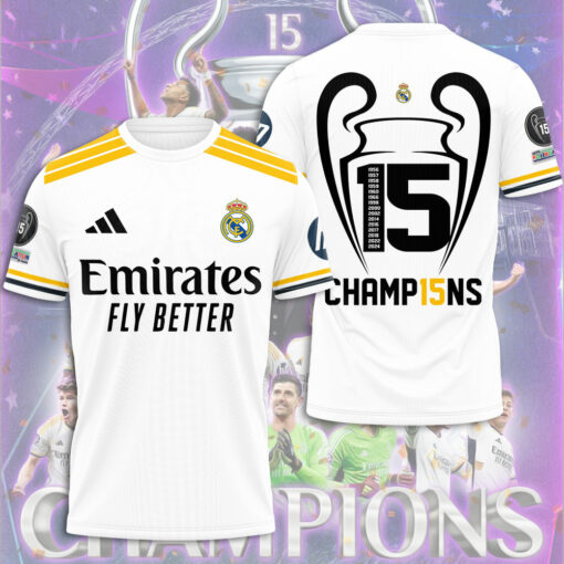 15 Real Madrid T shirt OVS0624SB