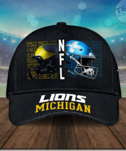 Detroit Lions x Michigan Wolverines Cap OVS0524SL