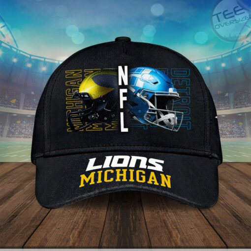 Detroit Lions x Michigan Wolverines Cap OVS0524SL
