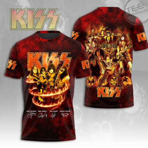 Kiss Band T shirt OVS0424SZ
