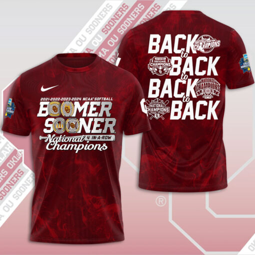 Oklahoma Sooners Back to Back T shirt OVS0624SY