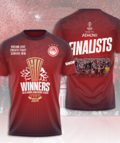 Olympiacos FC Road To Athena T shirt OVS0624ZE