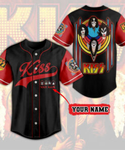 Personalized Kiss Band jersey OVS0524SC