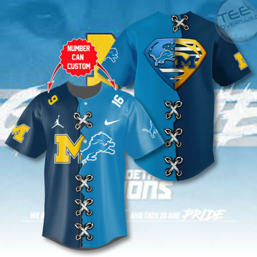 Personalized Michigan Wolverines Football Jersey OVS0524SH