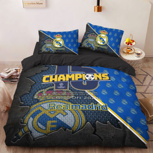 Real Madrid CHAMP15NS bedding set duvet cover pillow shams OVS0624SV
