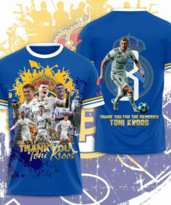 Real Madrid x Toni Kroos T shirt OVS0624ZO