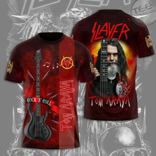 Slayer x Tom Araya T shirt OVS0524R