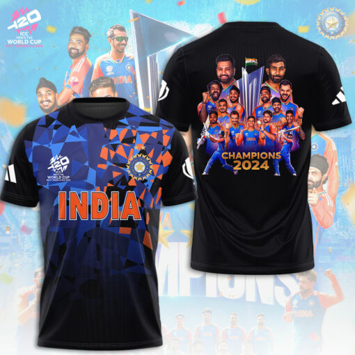 India X Icc Mens T20 World Cup T shirt OVS0724ZO