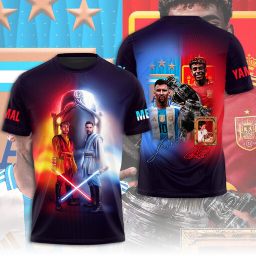 Lionel Messi x Lamine Yamal T shirt OVS0724ZR