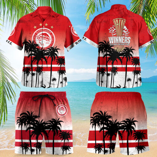 Olympiacos Hawaiian Shirt OVS0724Q