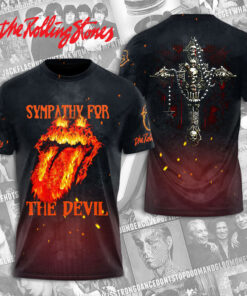 The Rolling Stones Sympathy For The Devil T shirt OVS0724ZT